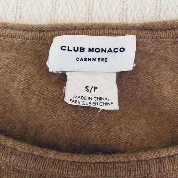Club Monaco pure cashmere Sm sweater - Picture 5 of 8